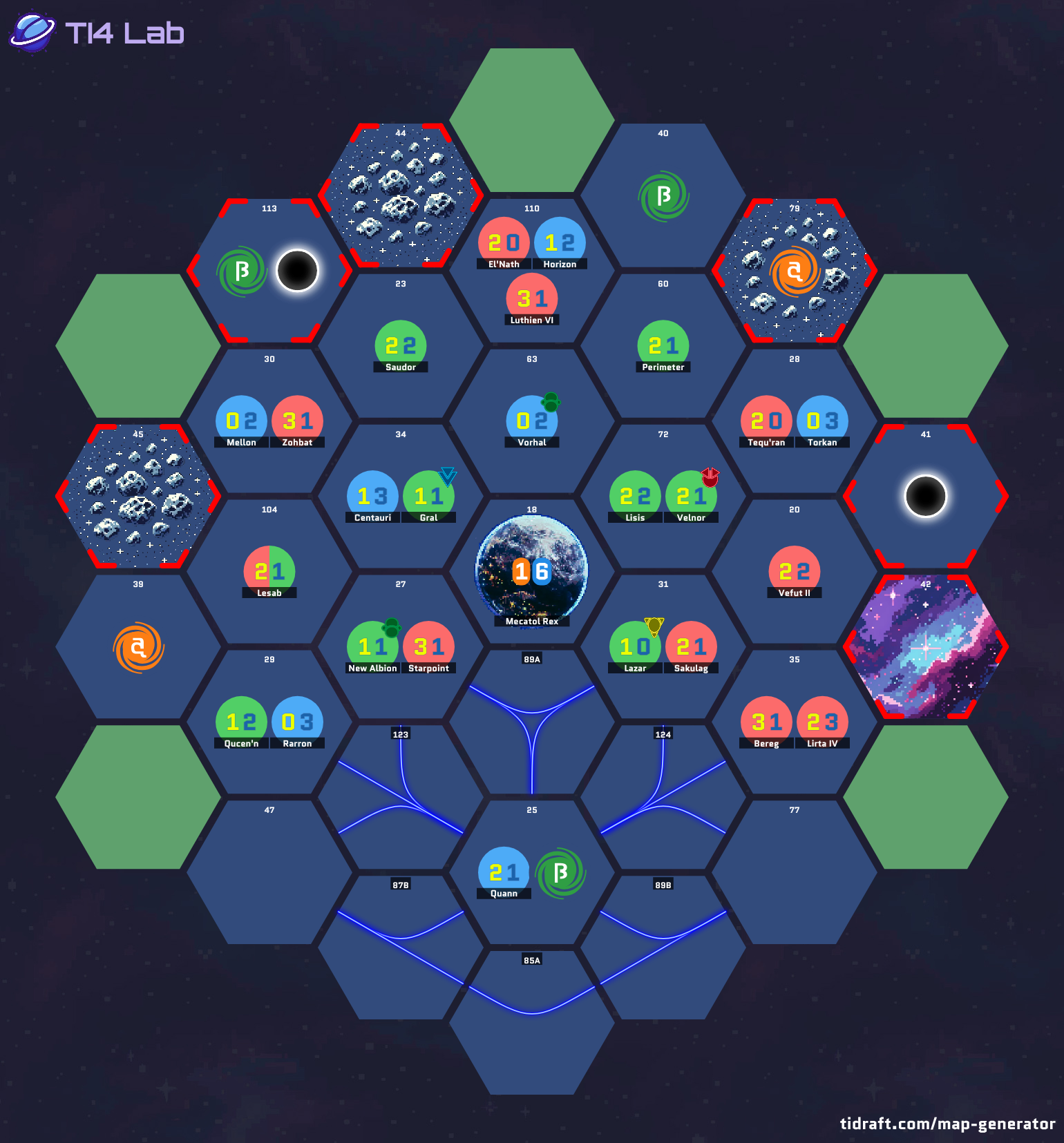 5 Player 5 Tile 11.5 Value 1 Tech Slices