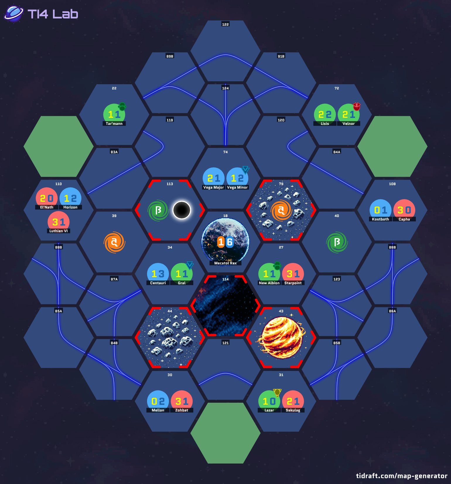 3 Player 5 Tile 13 Value 2 Tech Scar Slices