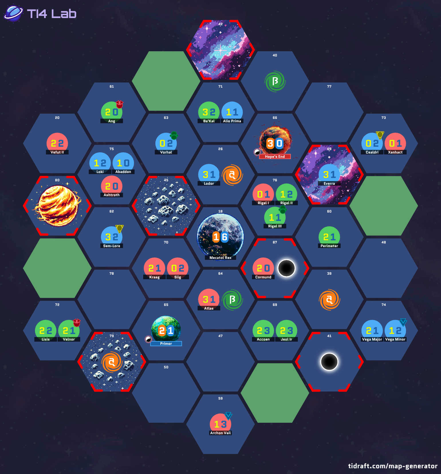 PoK 4p example map from rules
