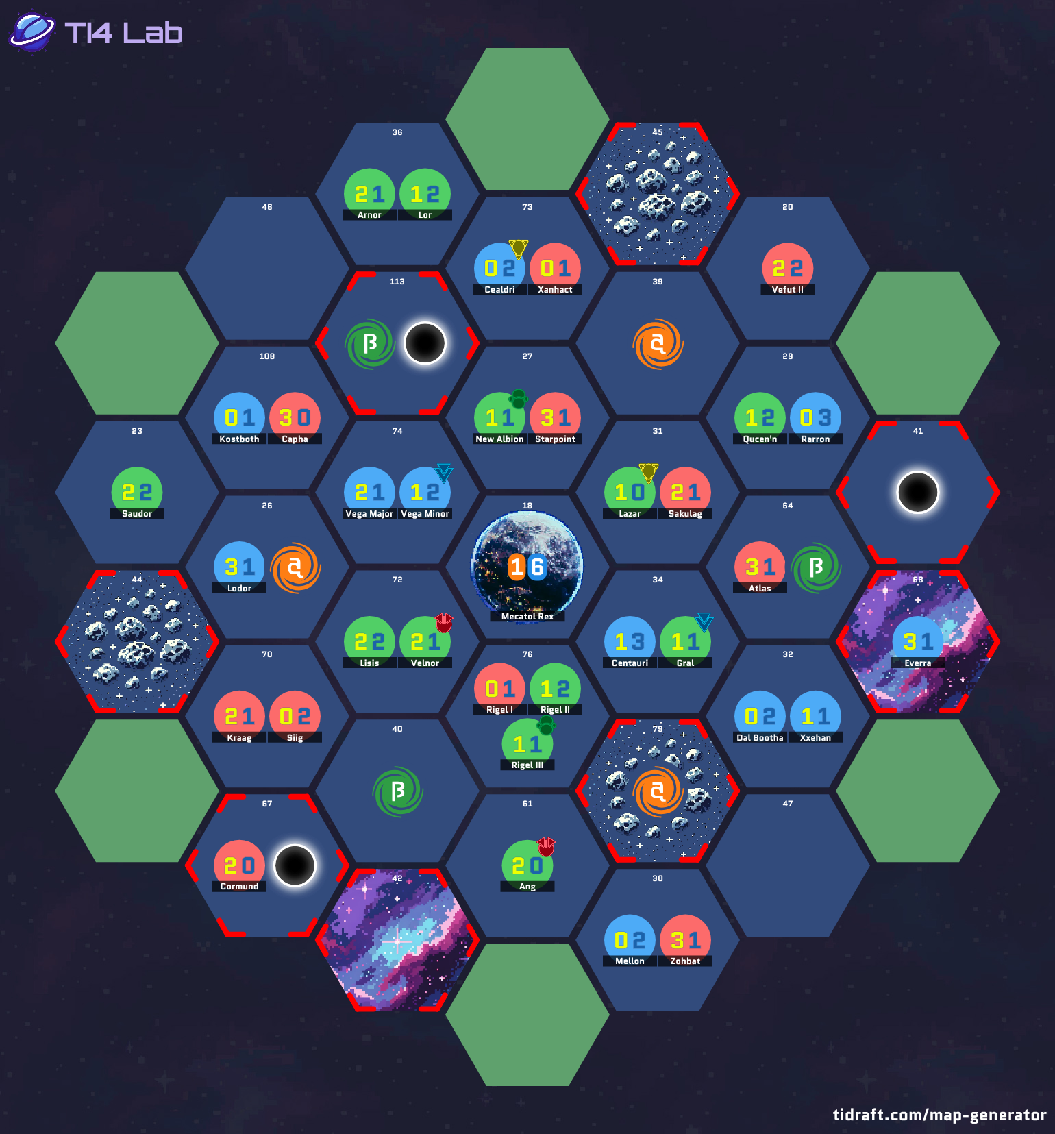 6 Player 12 Value 1.3 Tech Slices