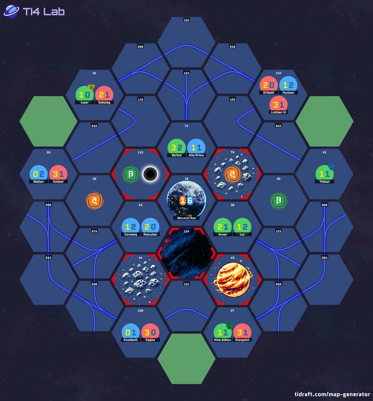 3 Player 5 Tile 12.5 Value 1 Tech Scar Slice