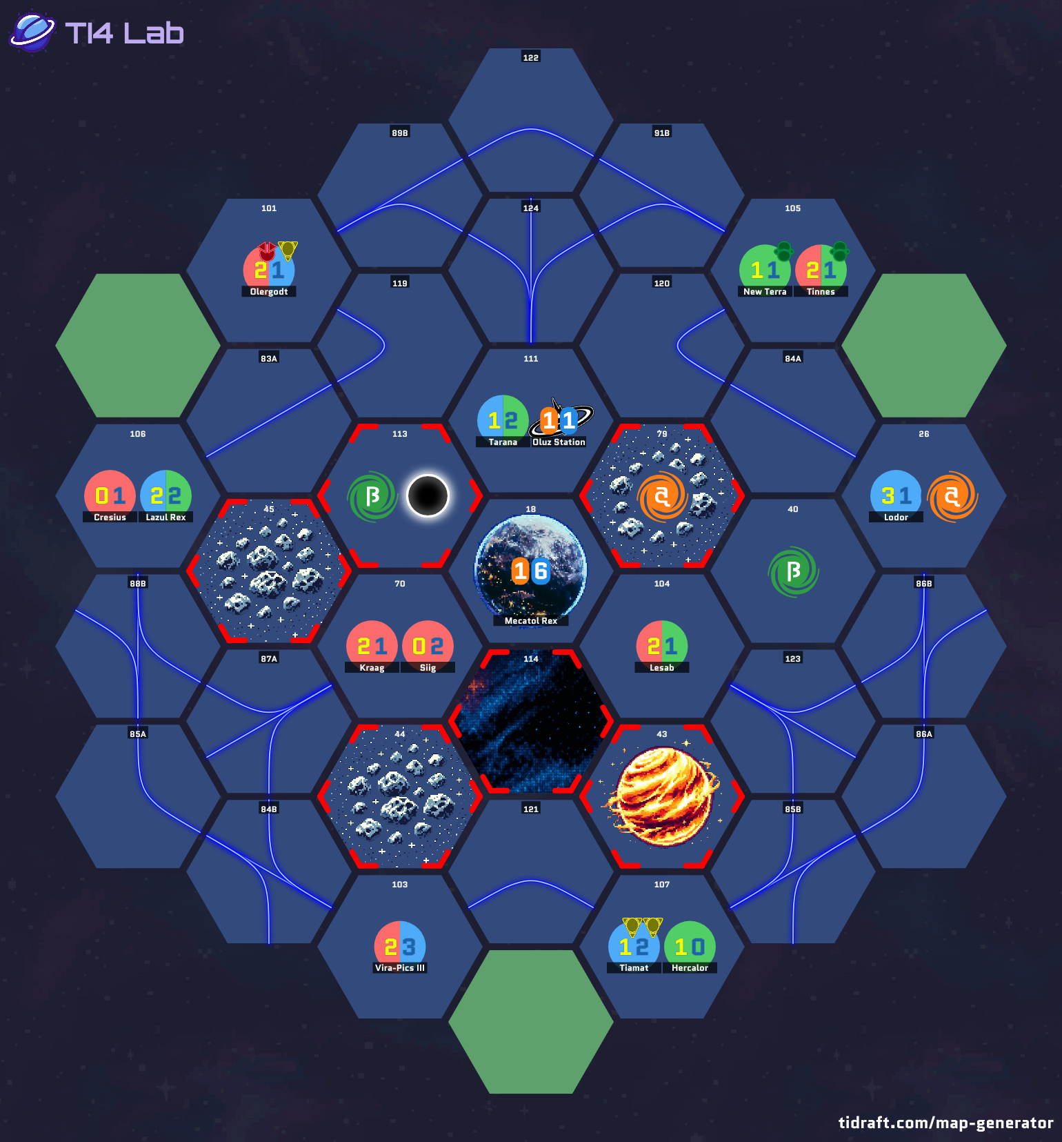 3 Player 5 Tile 10 Value 2 Tech Scar Slices
