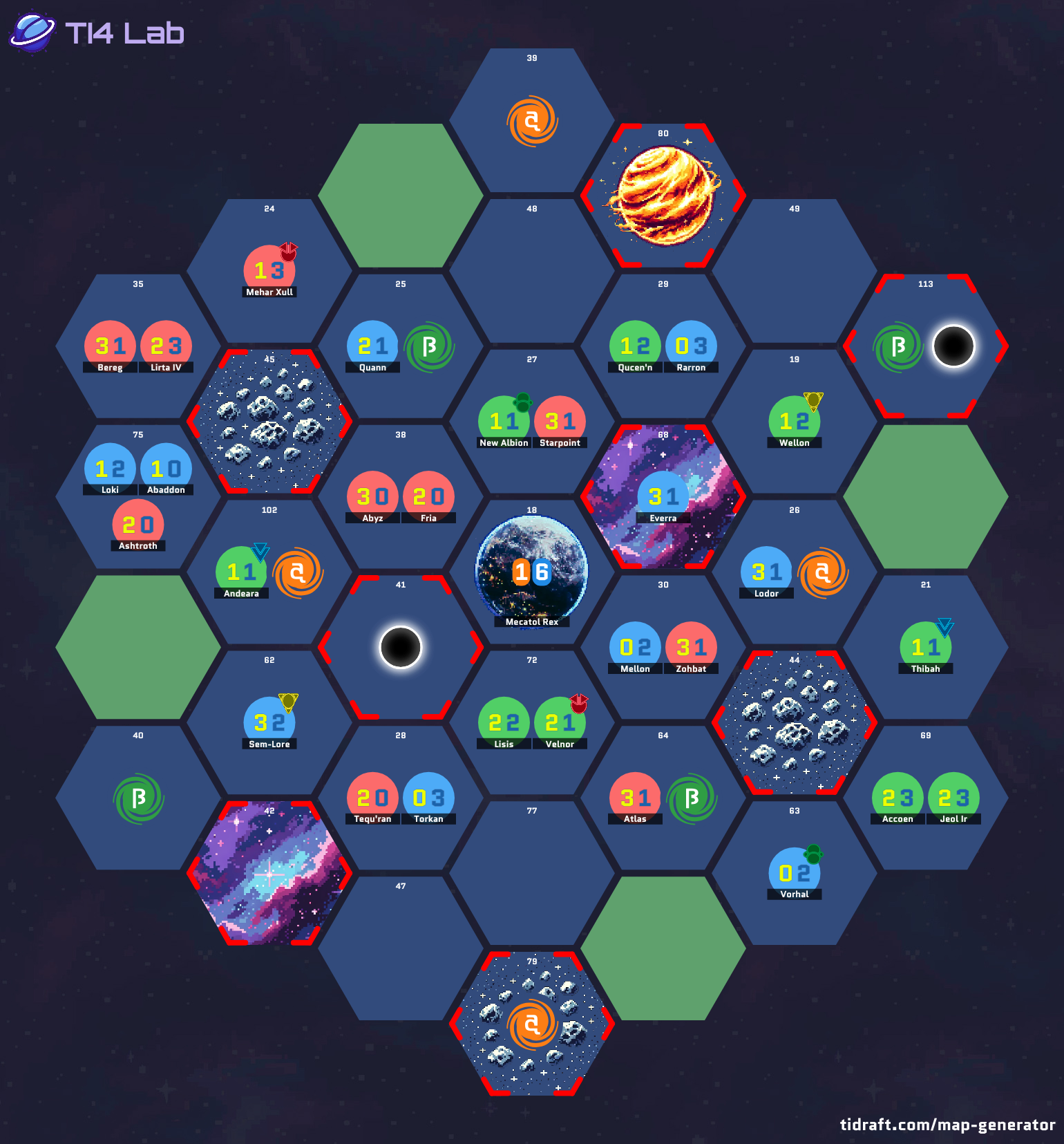 4 Player Big Fight Map