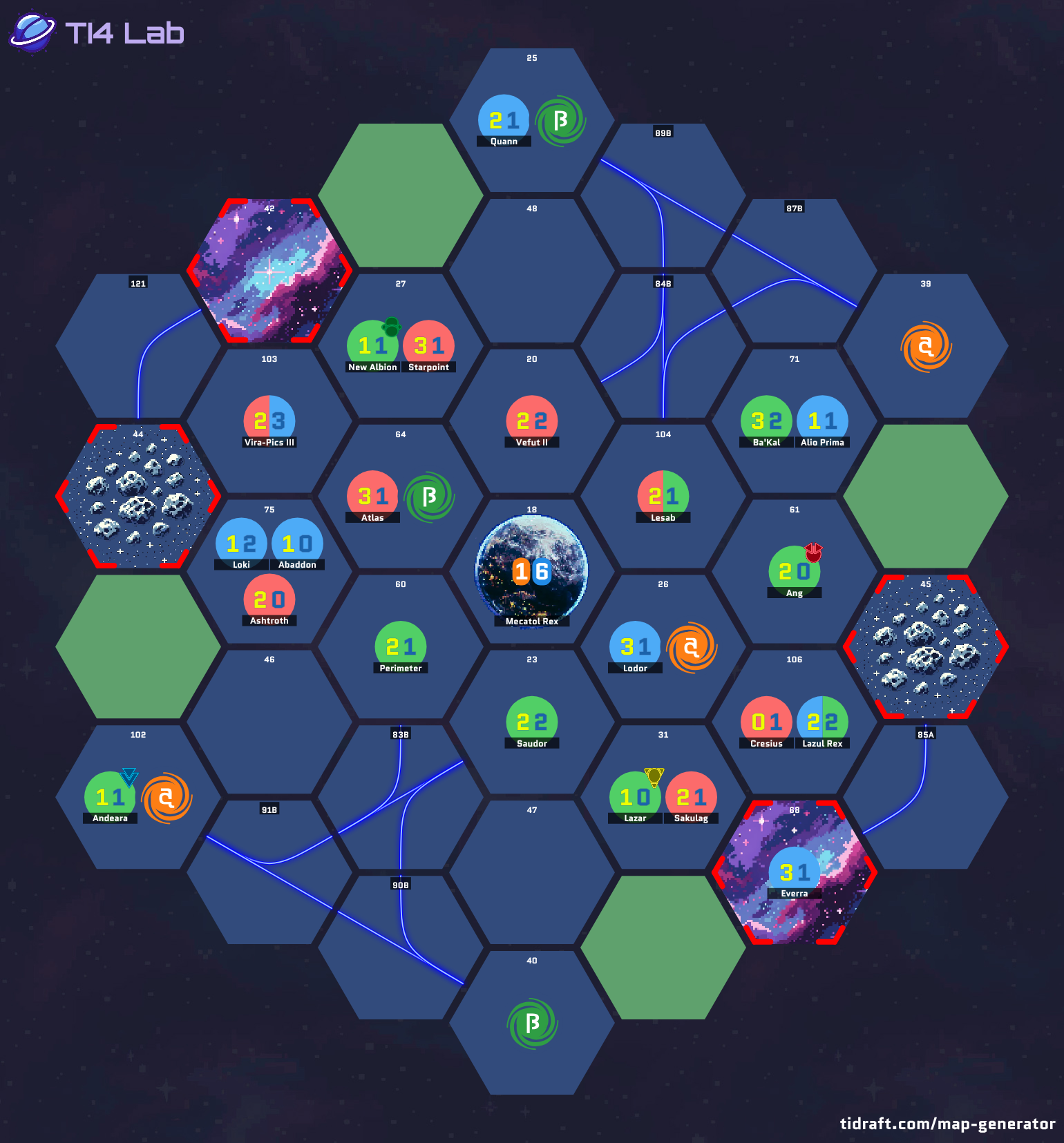 4 Player 11.5 Value Slices