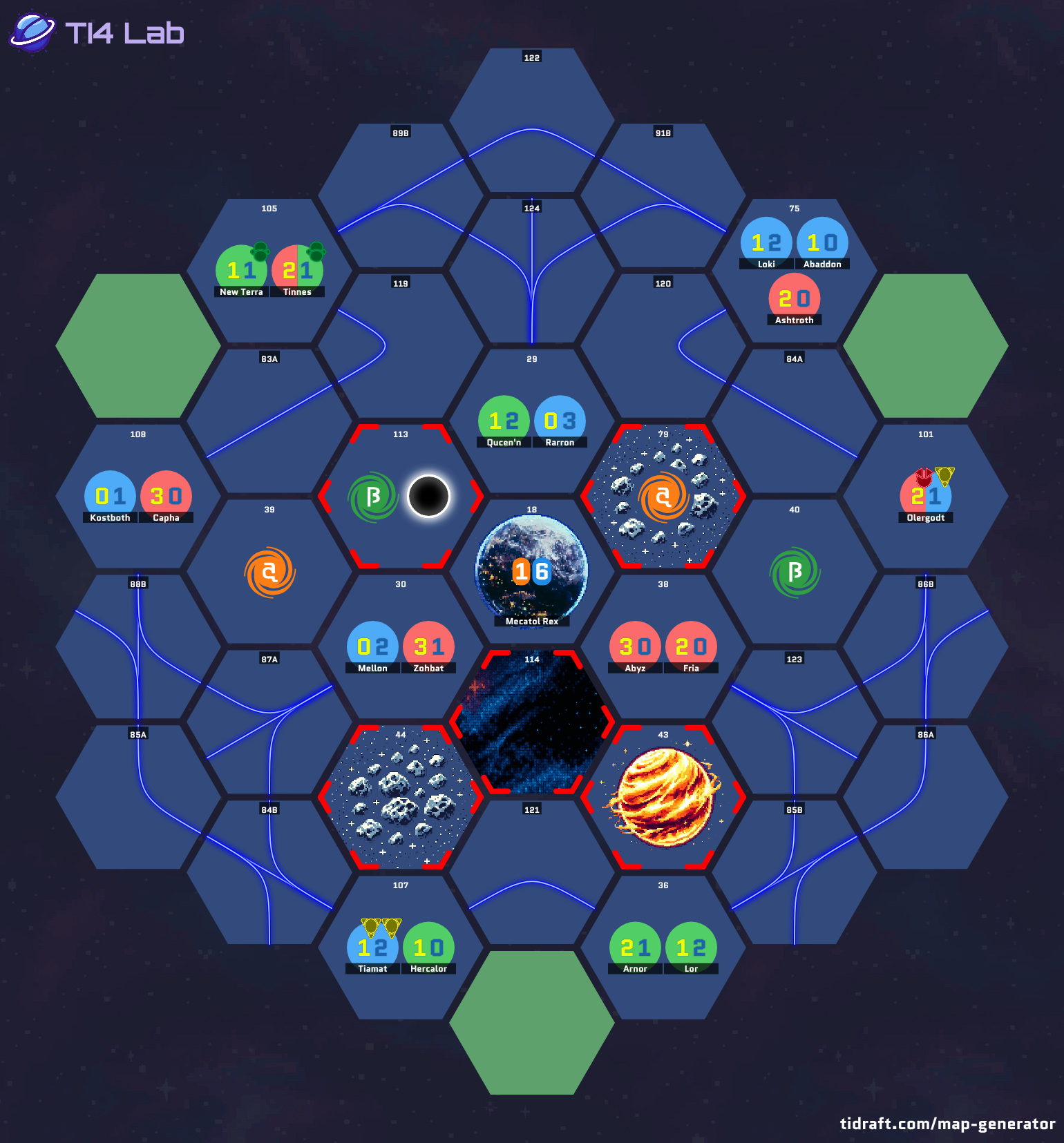 3 Player 5 Tile 13 Value 2 Tech Slices